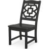 imageMARTHA STEWART by POLYWOOD Chinoiserie Dining Side Chair in SandBlack