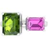 imageMartha Stewart 4 12 Carat Two Stone Gemstone Ring For Women in Sterling Silver Gemstone Jewelry For WomenOption 2