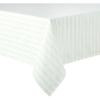 imageMartha Stewart Daisy Stripe Tablecloth Single Pack BeigeBrown 60quotx84quotMint