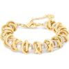 imageMartha Stewart Elegant Gold and Pearl Bracelet 7 Inches For Women