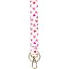 imageMartha Stewart Holiday Theme Wristlet for Keychain and Keys Cute Festive Key Holder Bracelet Bows
