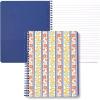 imageMartha Stewart Mini Spiral Notebook 7quotx9quot Journaling Notebook with 160 Lined Pages and Perforated TearOuts Convenient Interior Pocket for Notes Floral Stripe
