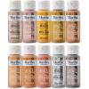 imageMartha Stewart MultiSurface Specialty 10 pc Paint Set Studio LightsMixed Metals