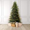 imageMartha Stewart Natural Pine  75 MU PreLit Artificial Christmas Tree Feet Multicolored LightsMulticolored Lights
