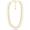 imageMartha Stewart Pearl and Gold Ball Necklace In Gold For Women