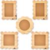 imageMartha Stewart Wavy Wood Frame Set 5 pcs