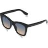 imageMartha Stewart Womens Ms104 Classic Uv400 Protective Square Cat Eye SunglassesTimeless Gifts for Her 50mmBlack