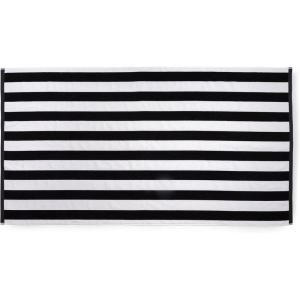 imageMartha Stewart 100 Cotton Bath Towels Set of 6 Piece 2 Bath Towels 2 Hand Towels 2 Washcloths Quick Dry Towels Soft ampamp Absorbent Bathroom Essentials BeigeX Black  White