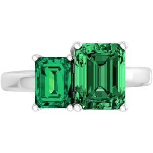 imageMartha Stewart 3 14 Carat Two Stone Gemstone Ring For Women in Sterling Silver Gemstone Jewelry For WomenOption 9