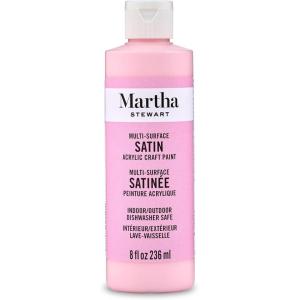 imageMartha Stewart Craft Paint Beach Glass 8 fl oz Premium Satin Finish Paint Perfect For Easy To Apply DIY Arts And Crafts 68686Poodle Skirt