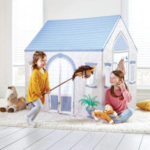 imageMartha Stewart Kids Farmers Market Play Tent  Large Indoor Playhouse for Pretend Play in Classroom or HomeStable Play Tent