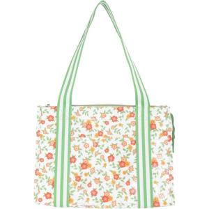 imageMartha Stewart Large Lunch Bag Insulated Lunch Box for Women Small WaterResistant with Comfortable Carry Straps Small Cooler Measures 14quot x 8quot x 10quot Floral Cloud Dancer