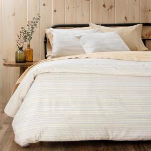 imageMartha Stewart Natalie King Size Duvet 3 Piece Set1 Duvet Cover 2 Pillow Shams Crinkle Velvet Texture Soft ampamp Royal Machine Wash 104quotx92quot with Button Closure ChampagneGrey  Oat