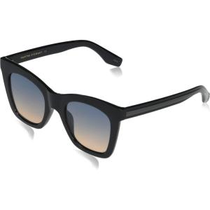 imageMartha Stewart Womens Ms104 Classic Uv400 Protective Square Cat Eye SunglassesTimeless Gifts for Her 50mmBlack