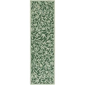 imageMartha Stewart x SAFAVIEH Area Rug Collection  5 x 8 Green Handmade Wool Ideal for Living Room Bedroom Office Dining Space MSR3527YGreen