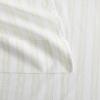 imageMartha Stewart  Queen Size Sheets Set Crisp amp Tailored Cooling Sheets with a Smooth Cotton Percale Lightweight Feel  Bed Sheets with Matching Pillowcases amp Fitted Sheet Francesca Stripe BeigeFrancesca Stripe Beige