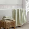 imageMartha Stewart  Bath Towels Soft amp Absorbent 100 Cotton Towels Solid 500 GSM 6Piece Bathroom Towel Set with Textured Weave Bedford Cottage GreenBedford Cottage Green