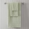 imageMartha Stewart  Bath Towels Soft amp Absorbent 100 Cotton Towels Solid 500 GSM 6Piece Bathroom Towel Set with Textured Weave Bedford Cottage GreenBedford Cottage Green