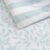 imageMartha Stewart  Queen Comforter Set Naturally Soft CottonRich Jacquard Bedding wMatching Pillowcases Textured 3 Piece Bed Set Garden Trellis WhiteCopper Vines Blue