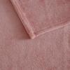 imageMartha Stewart  Queen Size Blanket UltraSoft Plush Fleece Throw Blanket with DoubleNeedle Stitching 350 GSM Medium Weight Bedding for Bed or Couch Bedford Solid YellowBedford Solid Pink