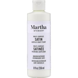 imageMartha Stewart Craft Paint Rock Candy 8 fl oz Premium Satin Finish Paint Perfect For Easy To Apply DIY Arts And Crafts 68700Wedding Cake