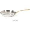 imageMartha Stewart Castelle Large 12 Stainless Steel Frying Pan Non Toxic Fry Pan SkilletStainless Steel W Gold Handle