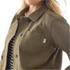 imageMartha Stewart Womens Garden Chore Jacket Lightweight Utility Coat Casual Outerwear Long SleeveKalamata