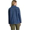imageMartha Stewart Womens Garden Chore Jacket Lightweight Utility Coat Casual Outerwear Long SleeveVintage Wash
