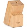 imageMartha Stewart Austenwood 15Piece Knife Block Set German Stainless Steel Kitchen Knives with Forged Italian Olive Wood HandleStainless Steel Blade  Olive Wood Handle