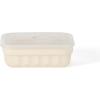 imageMartha Stewart Broadbrook 6 Piece Stoneware Meal Prep Container Set with Lids Rectangular Food Storage amp Bakewar Oven Refridgerator Microwave Dishwasher SafeCream Broadbrook  Rectangular
