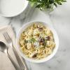 imageMartha Stewart Selma Pasta Bowls Set of 6 43oz White Porcelain Soup Bowls amp Salad Bowl Wide and Shallow Chip Resistant Dishwasher amp Microwave SafeWhite Pasta Bowls