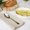imageMartha Stewart Watercliffe 16 pc Flatware Set Stainless Steel wABS Handle  Warm Grey Pack of 2Alness Mirror Polish