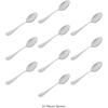 imageMartha Stewart Watercliffe 16 pc Flatware Set Stainless Steel wABS Handle  Warm Grey Pack of 2Alness Mirror Polish