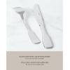 imageMartha Stewart Watercliffe 16 pc Flatware Set Stainless Steel wABS Handle  Warm Grey Pack of 2Halsey Mirror Polish