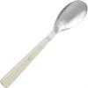 imageMartha Stewart Watercliffe 16 pc Flatware Set Stainless Steel wABS Handle  Warm Grey Pack of 2Watercliffe Linen