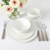 imageMartha Stewart Watercliffe 16 pc Flatware Set Stainless Steel wABS Handle  Warm Grey Pack of 2Watercliffe Warm Grey