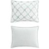imageMartha Stewart  Queen Comforter Set 100 Silky Smooth Cotton Sateen Floral Bedding for Year Round Comfort 3 Piece Bed Set with Matching Pillowcases Songbird YellowRomantic Trellis Blue