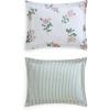 imageMartha Stewart  Queen Comforter Set 100 Silky Smooth Cotton Sateen Floral Bedding for Year Round Comfort 3 Piece Bed Set with Matching Pillowcases Songbird YellowTea Rose Pink