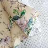 imageMartha Stewart  Queen Comforter Set 100 Silky Smooth Cotton Sateen Floral Bedding for Year Round Comfort 3 Piece Bed Set with Matching Pillowcases Songbird YellowSongbird Yellow