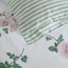 imageMartha Stewart  Queen Comforter Set 100 Silky Smooth Cotton Sateen Floral Bedding for Year Round Comfort 3 Piece Bed Set with Matching Pillowcases Songbird YellowTea Rose Pink