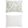 imageMartha Stewart  Queen Duvet Cover Set 100 Smooth amp Silky Sateen Cotton Bedding with a Cotton Percale Reverse 3 Piece Floral Bedding with Matching Pillowcases Songbird YellowHazel Floral Beige