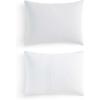 imageMartha Stewart  Queen Duvet Cover Set 100 Smooth amp Silky Sateen Cotton Bedding with a Cotton Percale Reverse 3 Piece Floral Bedding with Matching Pillowcases Songbird YellowGarden Trellis White