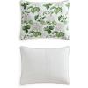 imageMartha Stewart  Queen Size Quilt Set Soft amp Smooth Sateen Bedding with a Light and Breathable Feel 3 Piece Bed Set with Matching Pillowcases Fern Embroidery GreyHydrangea Floral Beige