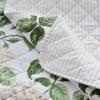 imageMartha Stewart  Queen Size Quilt Set Soft amp Smooth Sateen Bedding with a Light and Breathable Feel 3 Piece Bed Set with Matching Pillowcases Fern Embroidery GreyHydrangea Floral Beige