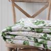 imageMartha Stewart  Queen Size Quilt Set Soft amp Smooth Sateen Bedding with a Light and Breathable Feel 3 Piece Bed Set with Matching Pillowcases Fern Embroidery GreyHydrangea Floral Beige