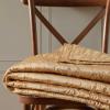 imageMartha Stewart  Queen Size Quilt Set Soft amp Smooth Sateen Bedding with a Light and Breathable Feel 3 Piece Bed Set with Matching Pillowcases Fern Embroidery GreyFern Embroidery Beige