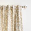 imageMartha Stewart Beige Floral Blackout Window Curtains for Living Room or Bedroom  37 x 84  Set of 2  Linen Cream FlowersLinen