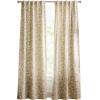 imageMartha Stewart Beige Floral Blackout Window Curtains for Living Room or Bedroom  37 x 84  Set of 2  Linen Cream FlowersLinen