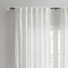 imageMartha Stewart Freeport Curtain Rod for Windows 66 to 120 inches Adjustable Length 1 inch Diameter Metal Curtain Rod with Round Finials 66  120 BronzeBronze