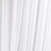 imageMartha Stewart Glacier Sheer Rod Pocket Window Curtain Panel Pair 84 Soft White